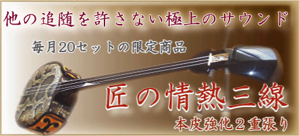 匠の情熱三新